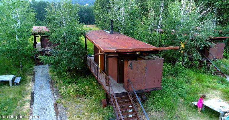 Rolling Huts Villa Mazama Bagian luar foto